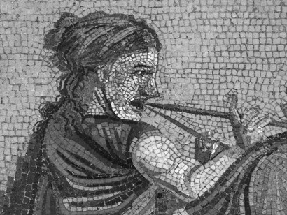 Pompei, Villa del Cicerone, mosaico