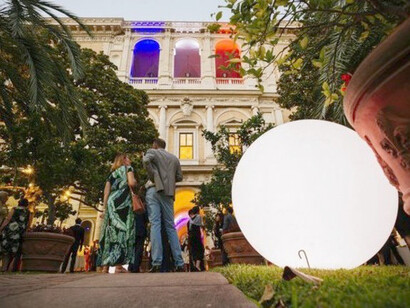 Un momento della festa per il 14 luglio a Roma