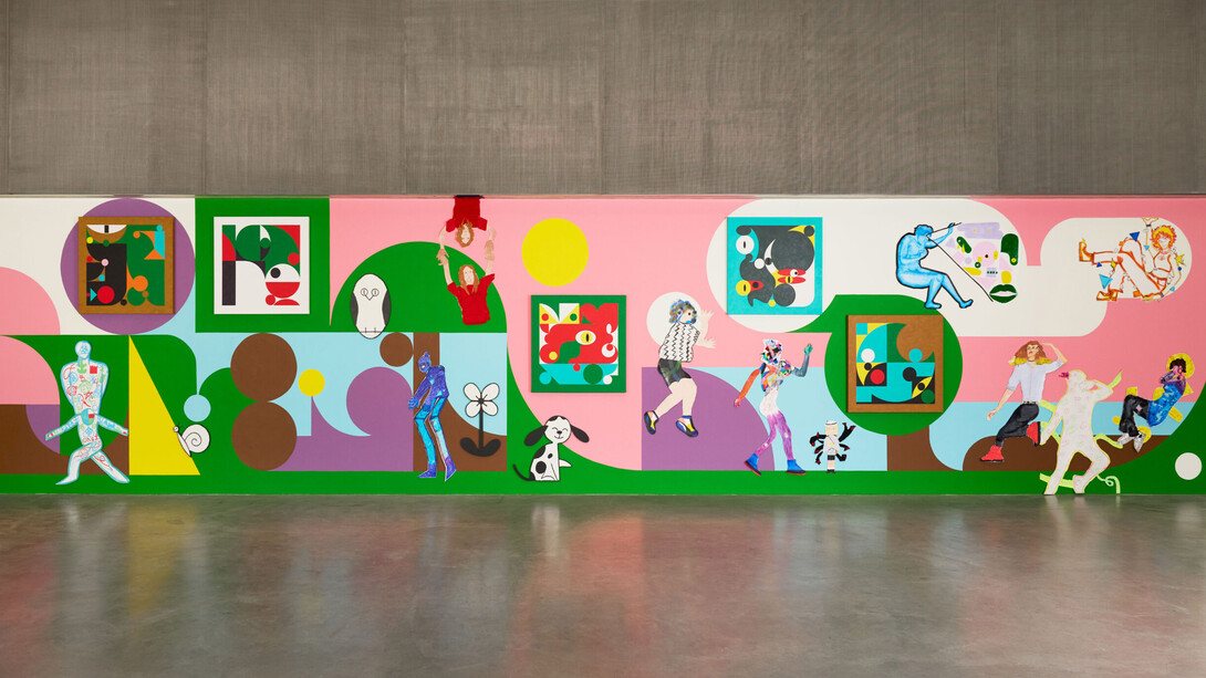Ad Minoliti, Manifestación pluriversal, exhibition view. Courtesy of Contemporary Art Museum 