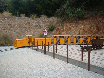 Parco minerario di San Silvestro, trenino