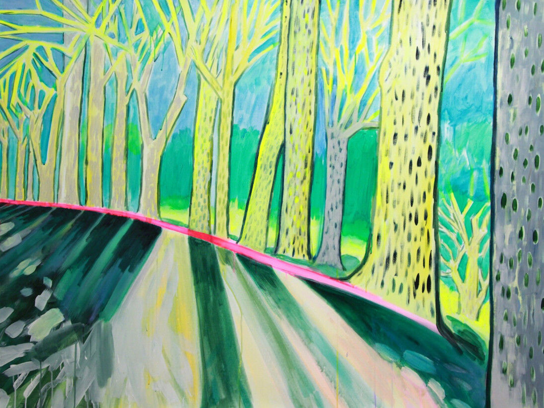 Erin Rachel Hudak, Winter Walk, 2016. Courtesy of Ochi Projects