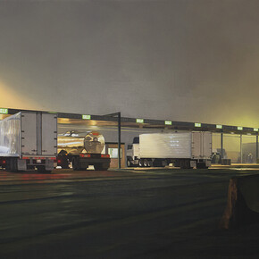 Stephen Fox, Landscape with multiple selves (detail), 1989. Courtesy of Louis K. Meisel Gallery