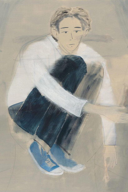 Yu Nishimura, Lizard's tail, 2025. Courtesy of David Zwirner Gallery