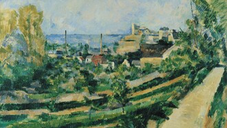 Paul Cézanne, L'Estaque, il villaggio e il mare, per gentile concessione del museo Rosengart, Lucerna