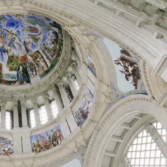Francesc d'A. Galí, Pintures de la Sala de la Cúpula. Cortesía del Museu Nacional d’Art de Catalunya