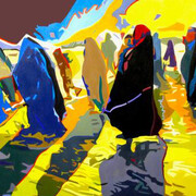 Grace Graupe-Pillard, Women running (detail), 2006. Courtesy of Hal Bromm Gallery