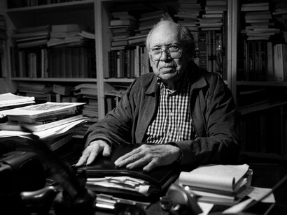 Arturo Uslar Pietri (fotografía de Vasco Szinetar)