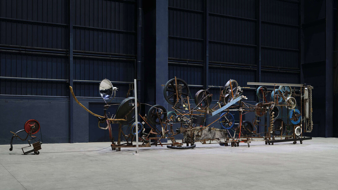 Jean Tinguely, exhibition view. Courtesy of Pirelli HangarBicocca