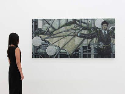 Isaac Soh Fujita Howell, Malign influence on the information interchange, exhibition view. Courtesy of T293