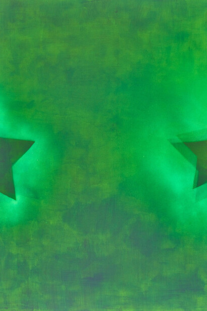 SS GW [Seven stars - Gravitational waves] (detail), 2025. Courtesy of Hauser & Wirth Gallery