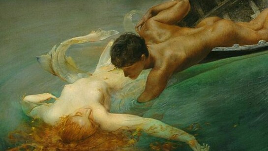 Giulio Aristide Sartorio (1860-1932), A Sereia (1893), Galleria Civica d’Arte Moderna e Contemporanea, Turim
