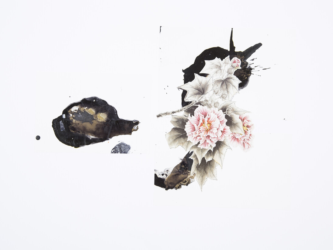 Christopher Doyle, Fundamentally Happy, 2015, collage, 39 x 56 cm (15 ½ x 22 in)