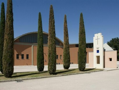 Centro artigianale nell'ex Conservificio Drommi, San Martino in Campo (Pg), veduta fotografica (Paolo Tramontana).  
