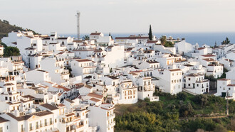 Frigiliana, provincia de Málaga, España