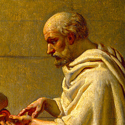 Sócrates por Christoffer Wilhelm Eckersberg (1783-1853)