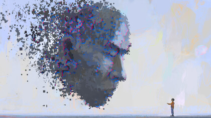 Artistic rendition of our own consciousness