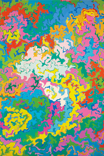 Luigi Boille, Eclosion, 1966. Per gentile concessione della Fondazione Cassa di Risparmio di Foligno