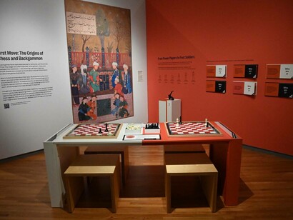 Game on! Exhibition view. Courtesy of Aga Khan Museum