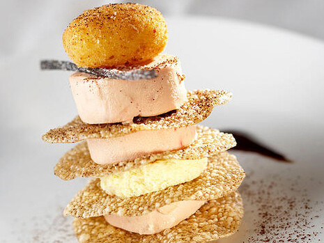 Millefoglie di fegato grasso