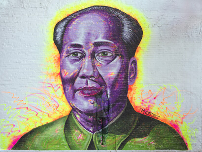 Liu Bolin, Head Portrait, Courtesy galerie Magda Danysz