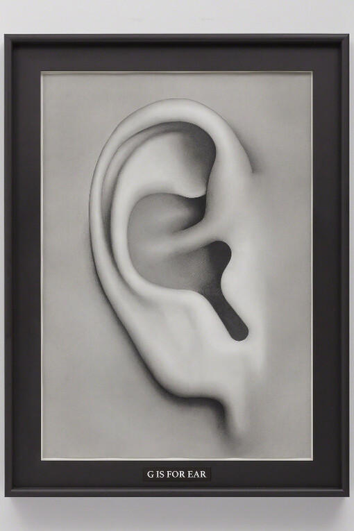 Paul Noble, G is for Ear, 2016-2017. Courtesy of Gagosian