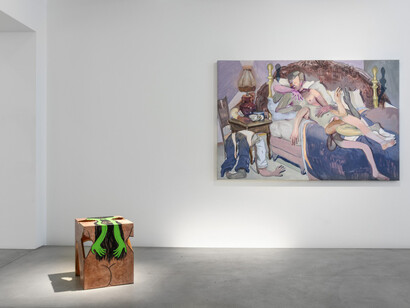 Verschiedene künstler, Trust issues, ausstellungsansicht. Mit freundlicher genehmigung der Kornfeld Galerie