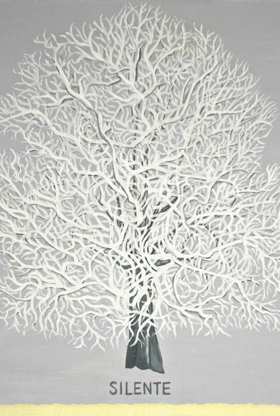 Karen Diefenbach, Silente #1, 2010-2013, Oil on linen, 28 x 24 in; 71.1 x 61 cm