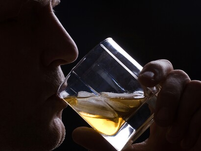 Un trago de whisky