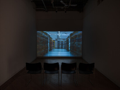 Soft Turns, Cold data, exhibition view. Courtesy of Gallery 44