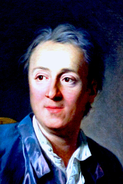 Diderot (1713-1784), figura decisiva de la Ilustración francesa y promotor, junto con D'Alembert, de la Enciclopedia