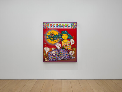 Osgemeos, The open window, exhibition view. Courtesy of Lehmann Maupin