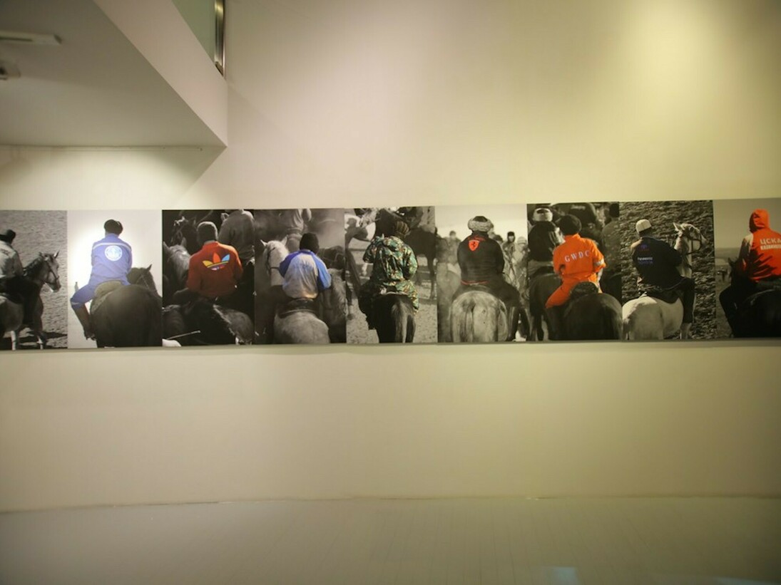Said Atabekov 66 Lbs, Exhibition view. Courtesy of Andakulova Gallery