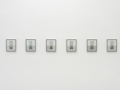 Peter Dreher, 31 952, exhibition view. Courtesy of Meyer Riegger