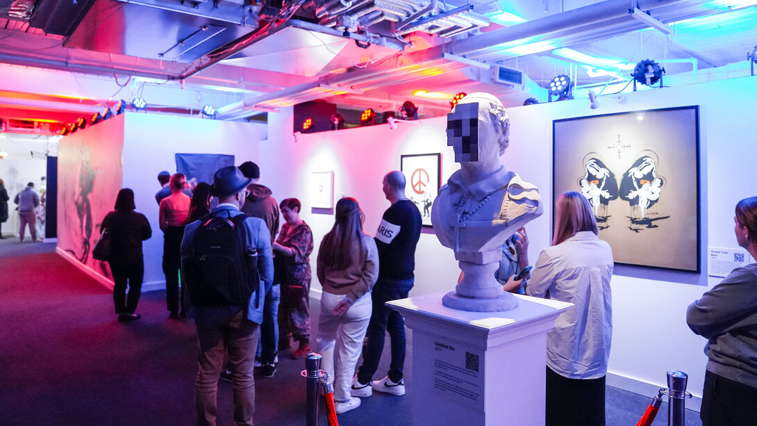 The art of Banksy: without limits. Courtesy of Fever