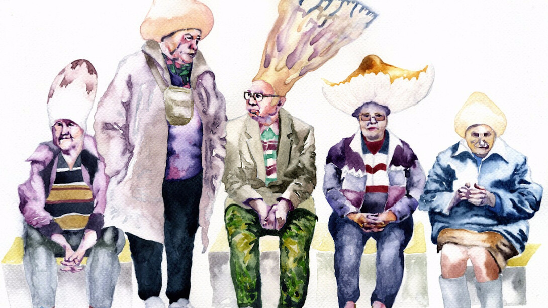 Nikita Shalenny, Mushrooms Selling Mushrooms, 2016. Courtesy of Sabsay