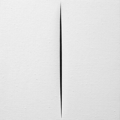 Lucio Fontana, Concetto Spaziale, 1964