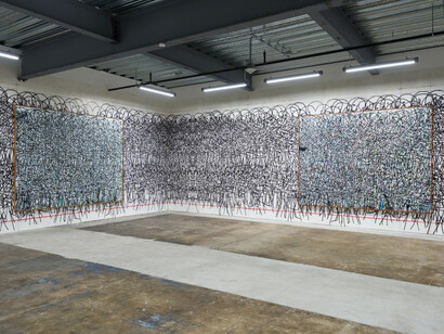 Noah, Exhibition view. Courtesy of Ever Gold 
