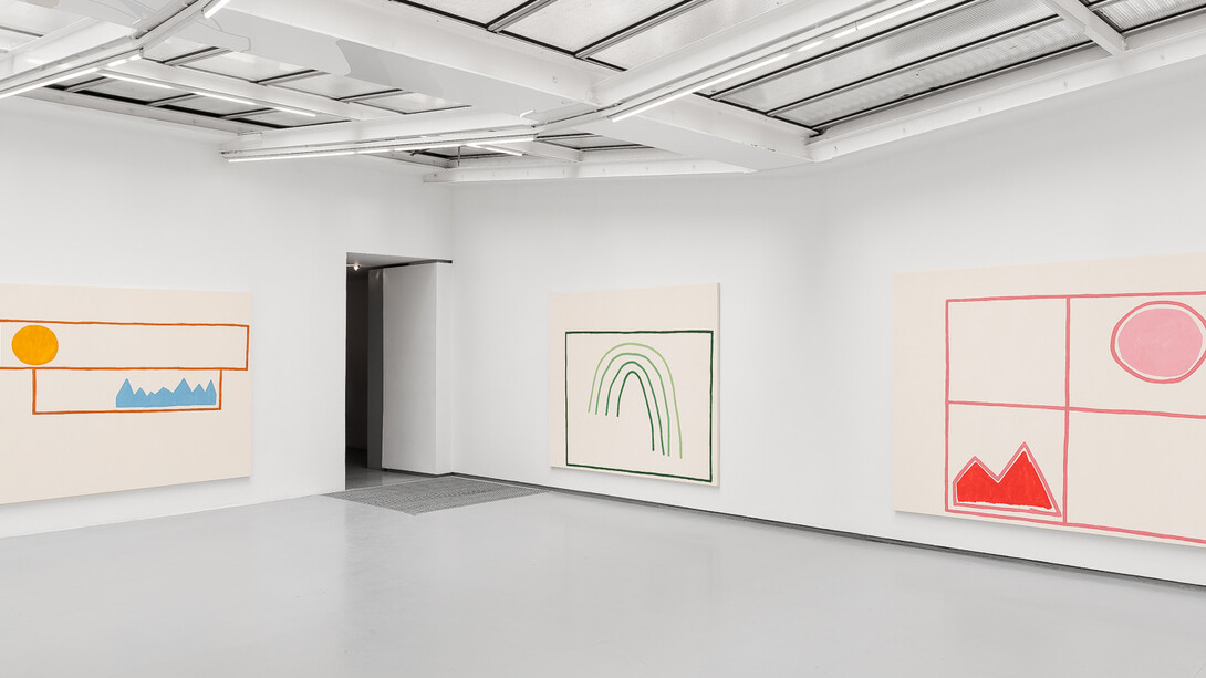 Exhbition view « City Housing », Solo show by Stephen Felton. Courtesy Valentin, Paris / © Grégory Copitet