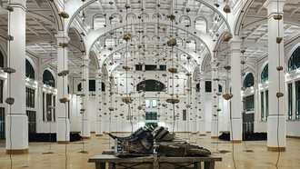 Installazione di Jannis Kounellis a Trieste