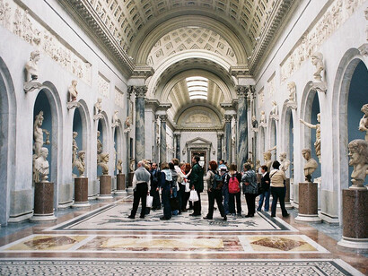 Visitatori ai Musei Vaticani