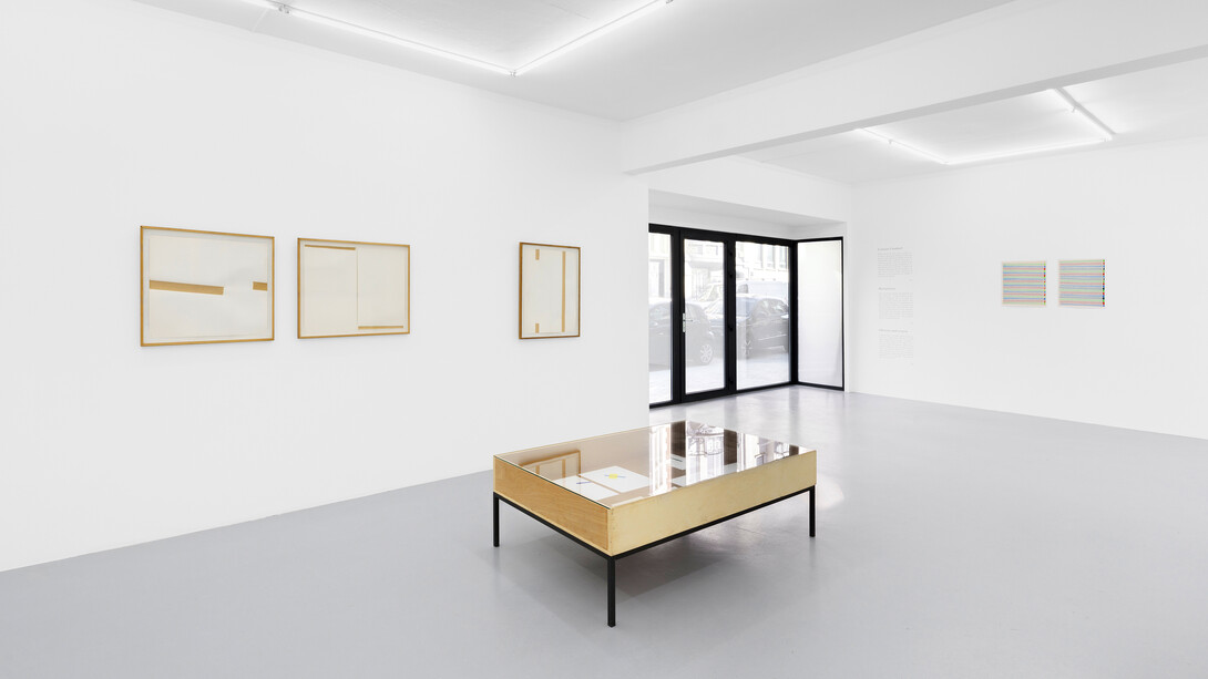 Bernard Villers, Collage, décollage, recollage, exhibition view. Courtesy of Irène Laub Gallery