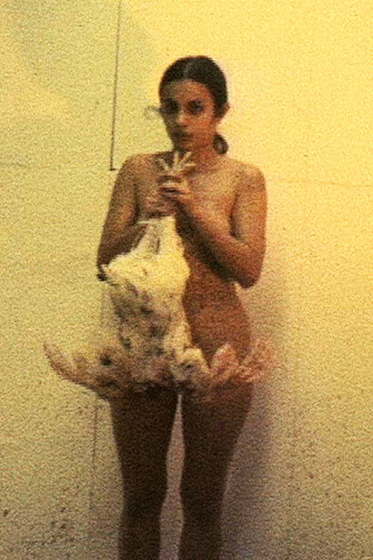 Ana Mendieta, Chicken Piece 4