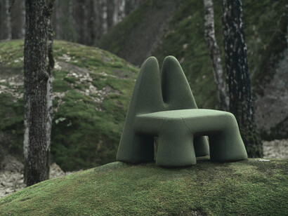 Victoria Yakusha, Grun armchair, 2024. Courtesy of Design Miami