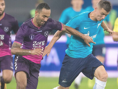 On August 24, 2017, at the St. Petersburg Stadium in Russia, Zenit faced Utrecht in the UEFA Europa League 2017/18's 4th qualifying round