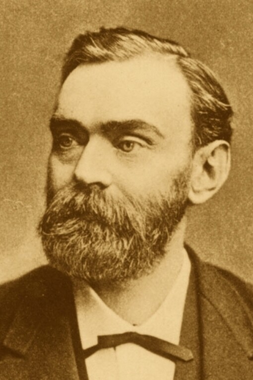 Alfred Nobel, inventor de la dinamita