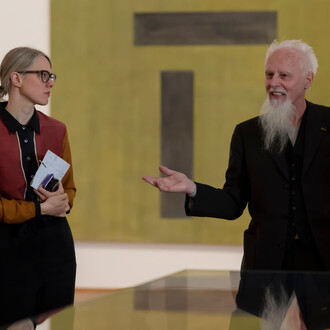 Helmut Federle. Courtesy of Kunstmuseum Basel