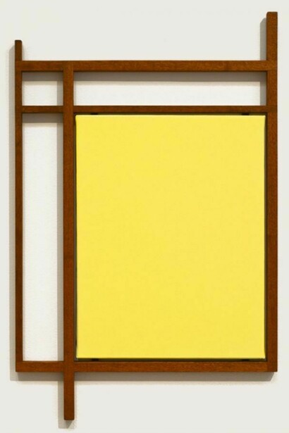 Paul P. Untitled, 2013, Oil on Canvas with Mahogany Artists Frame, 59 x 38 x 2 cm, (23 ¼" x 14 ½" x ¾"), Unique