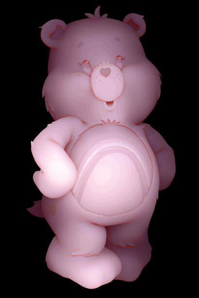 Kazuki Takamatsu, Cheer Bear. Courtesy of the artist and Corey Helford Gallery