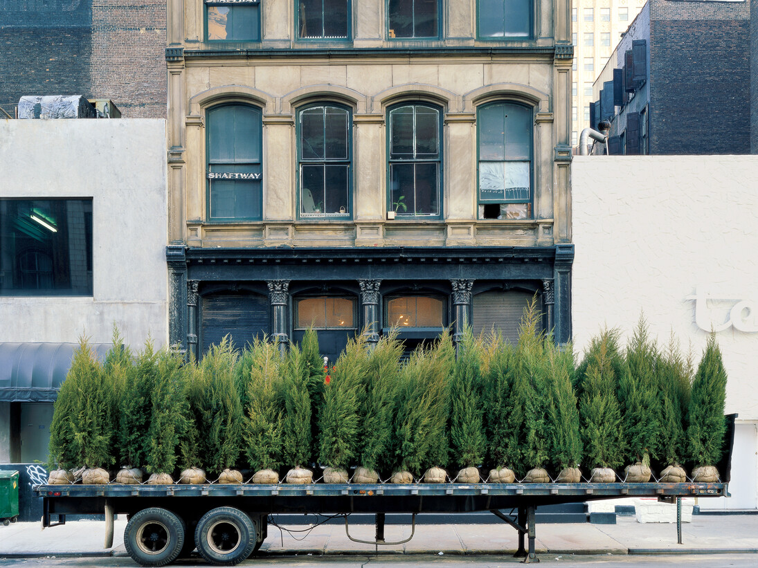 Kate Ericson and Mel Ziegler, Untitled ("Instant Landscape") Circa 1984, Paint and oil pastel on paper
24 x 36 inches / 61 x 91.5 cm, unique