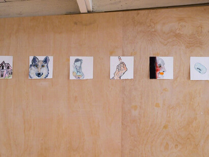 Eve Wood, Exhibition view. Courtesy of Ochi Projects